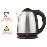 Brentwood 1.5-Liter Stainless Steel Cordless Electric Kettle