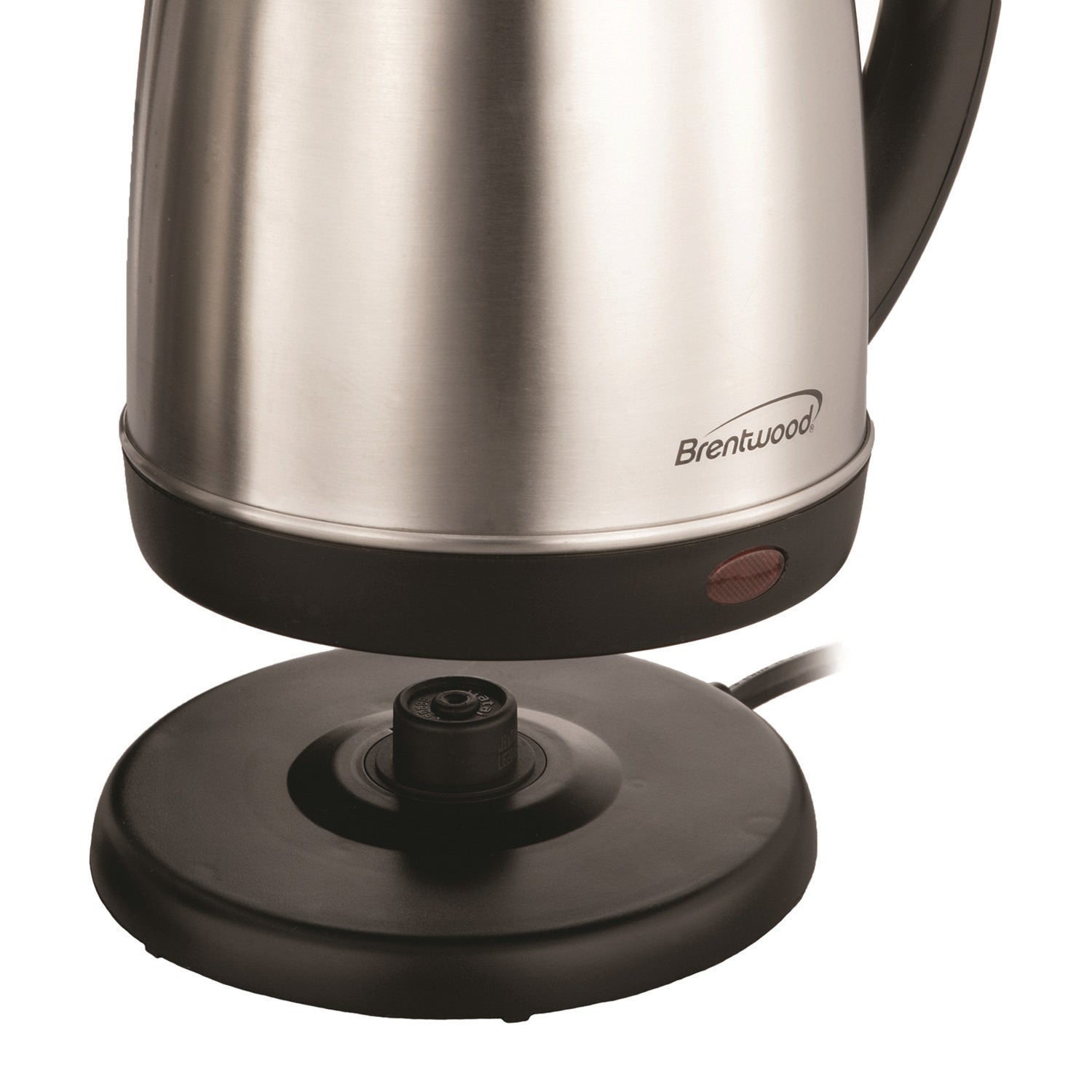 Brentwood Stainless Steel Electric Cordless Tea Kettle, 1.7 L