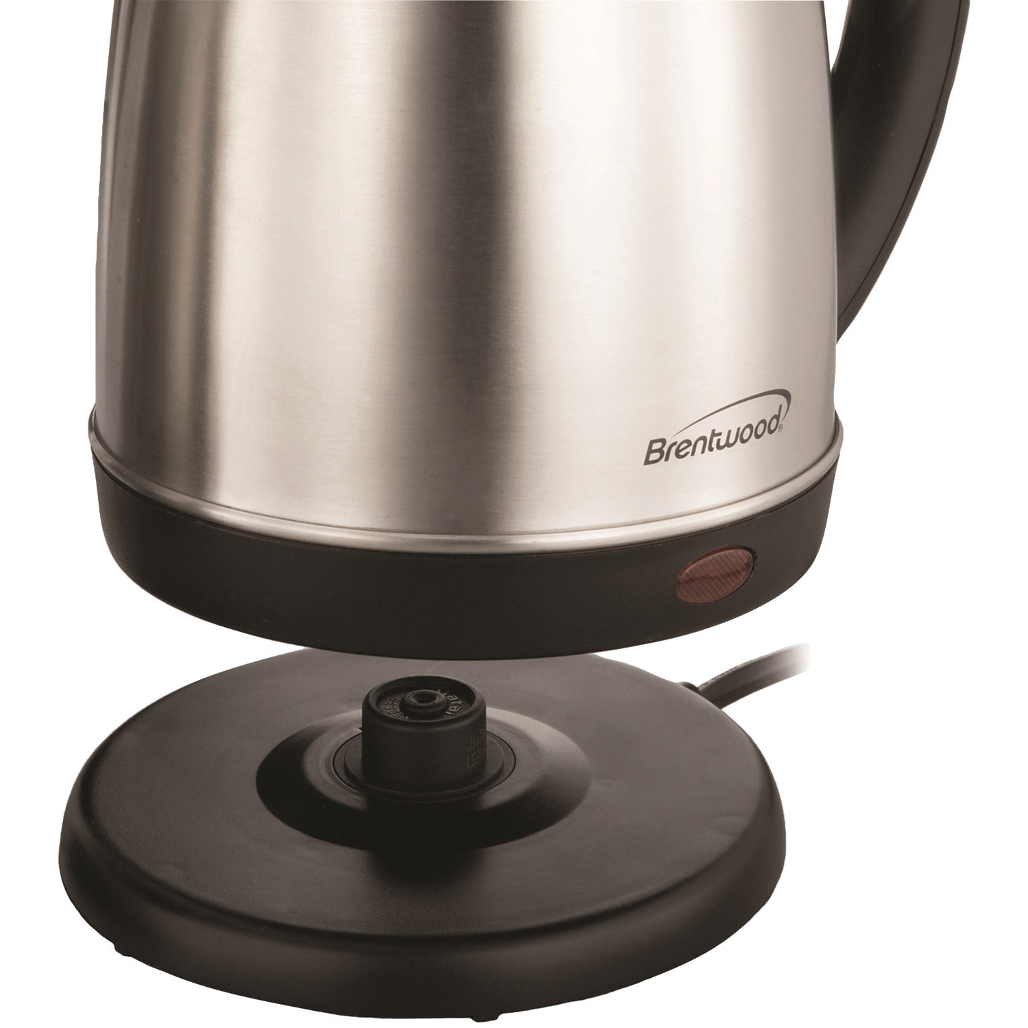 Brentwood Stainless Steel Electric Cordless Tea Kettle, 2 L