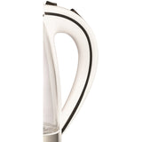 Brentwood 1100-Watt 1.8-Qt. 7-Cup Cordless Tempered-Glass Electric Kettle with Auto Shut-off, White