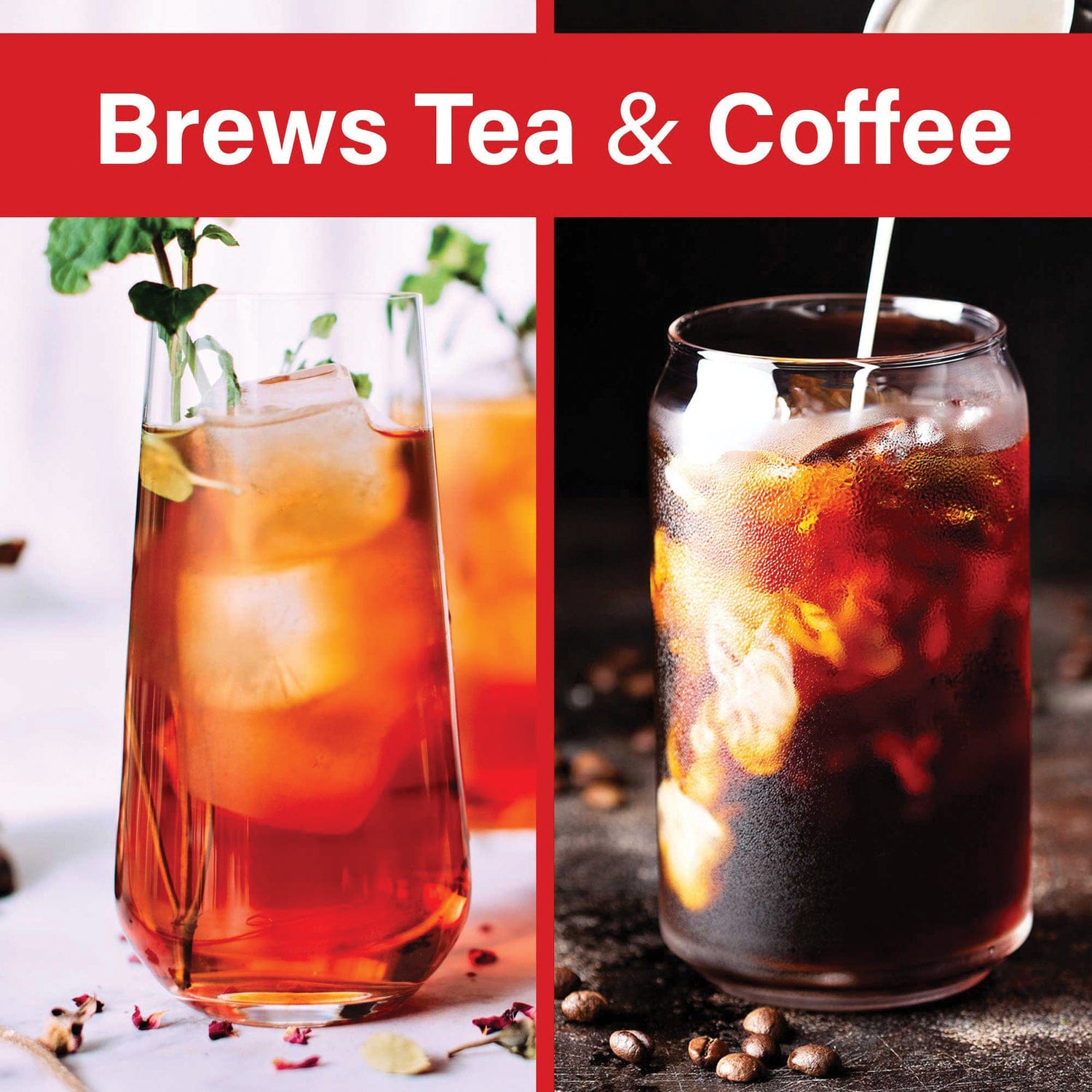 Brentwood Iced Tea and Coffee Maker, Blue