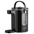 Brentwood 1100-Watt 3-L Digital Glass Instant Hot Water Dispenser with Tea Infuser, KT-2230BK