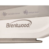 Brentwood Nonstick Steam Iron, Black