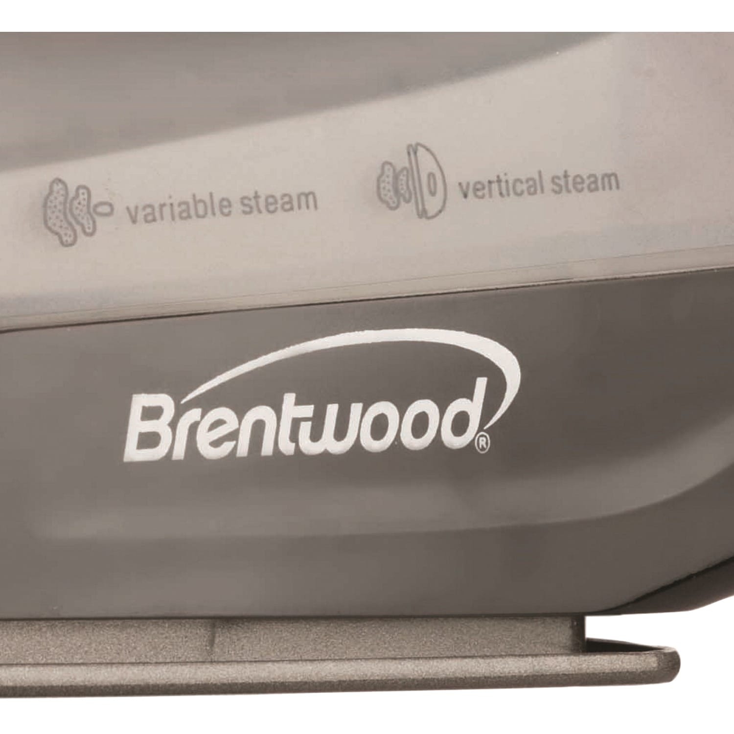 Brentwood Nonstick Steam Iron, Red