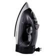 Brentwood 1200-Watt Nonstick Steam Iron with Retractable Cord, Black