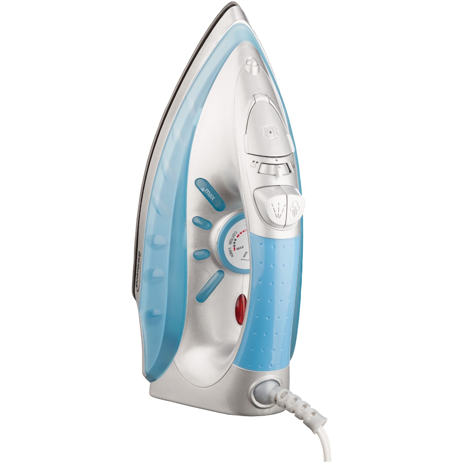 Brentwood Full-Size Nonstick Steam Iron, Silver
