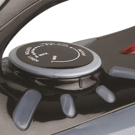 Brentwood Full-Size Nonstick Steam Iron, Black