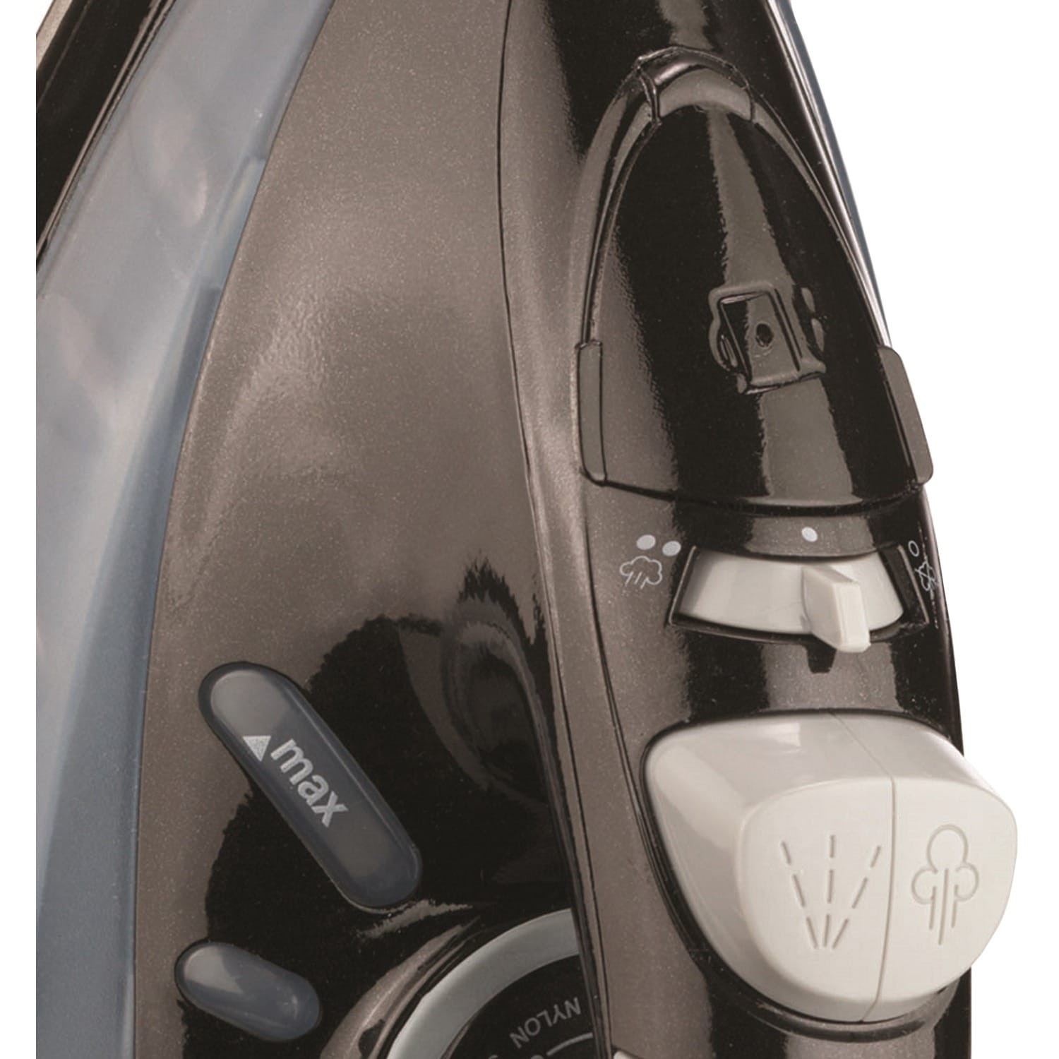 Brentwood Full-Size Nonstick Steam Iron, Black