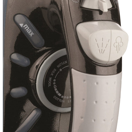 Brentwood Full-Size Nonstick Steam Iron, Black