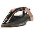 Brentwood MPI-69BKRG Nonstick Ceramic Steam Iron, Black and Rose Gold