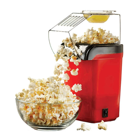 Brentwood Just For Fun 8-Cup Hot Air Popcorn Maker, Red