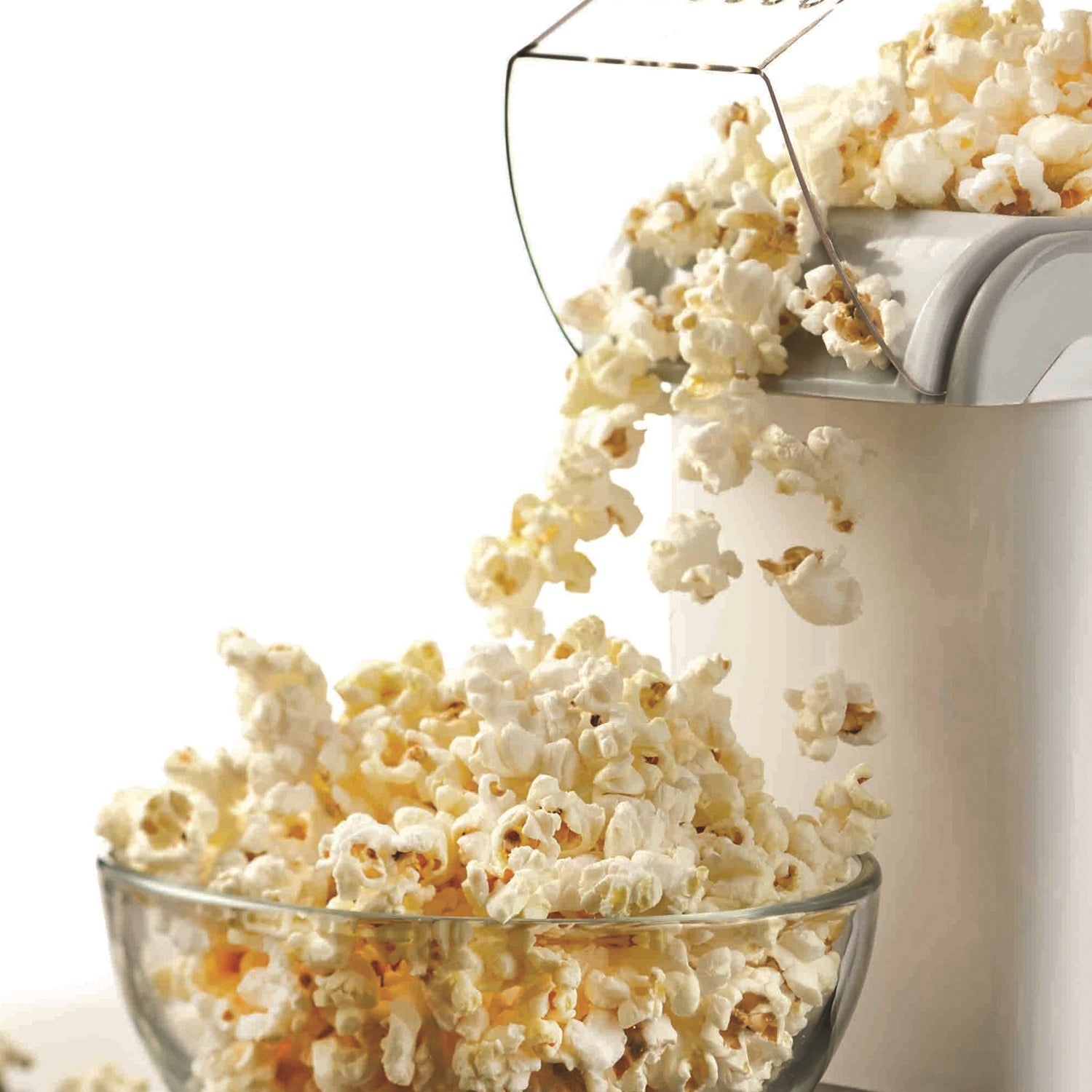 Brentwood Just For Fun 8-Cup Hot Air Popcorn Maker, White