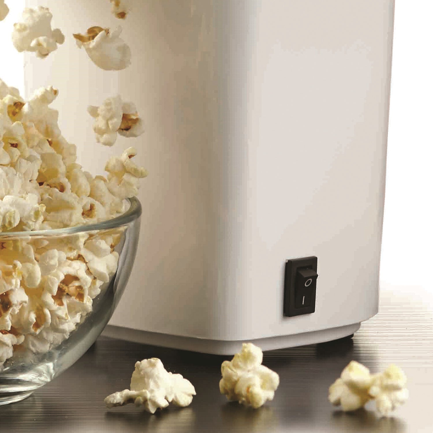 Brentwood Just For Fun 8-Cup Hot Air Popcorn Maker, White