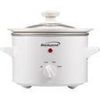 Brentwood 1.5-Qt. 120-Watt Slow Cooker, White