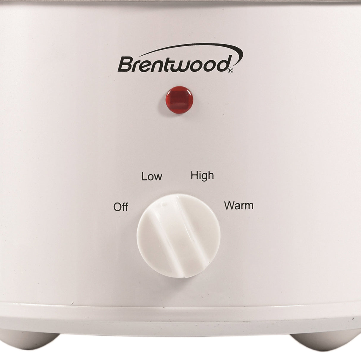 Brentwood 1.5-Qt. 120-Watt Slow Cooker, White