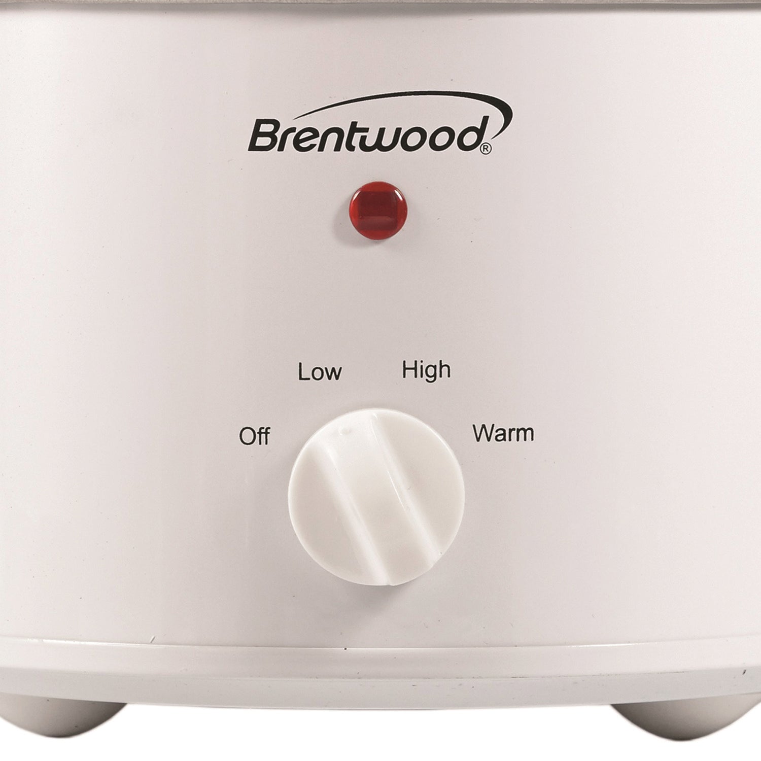 Brentwood 1.5-Qt. 120-Watt Slow Cooker, White