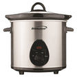 Brentwood 3-Qt. 170-Watt Slow Cooker, Stainless Steel