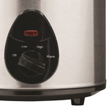 Brentwood 3-Qt. 170-Watt Slow Cooker, Stainless Steel