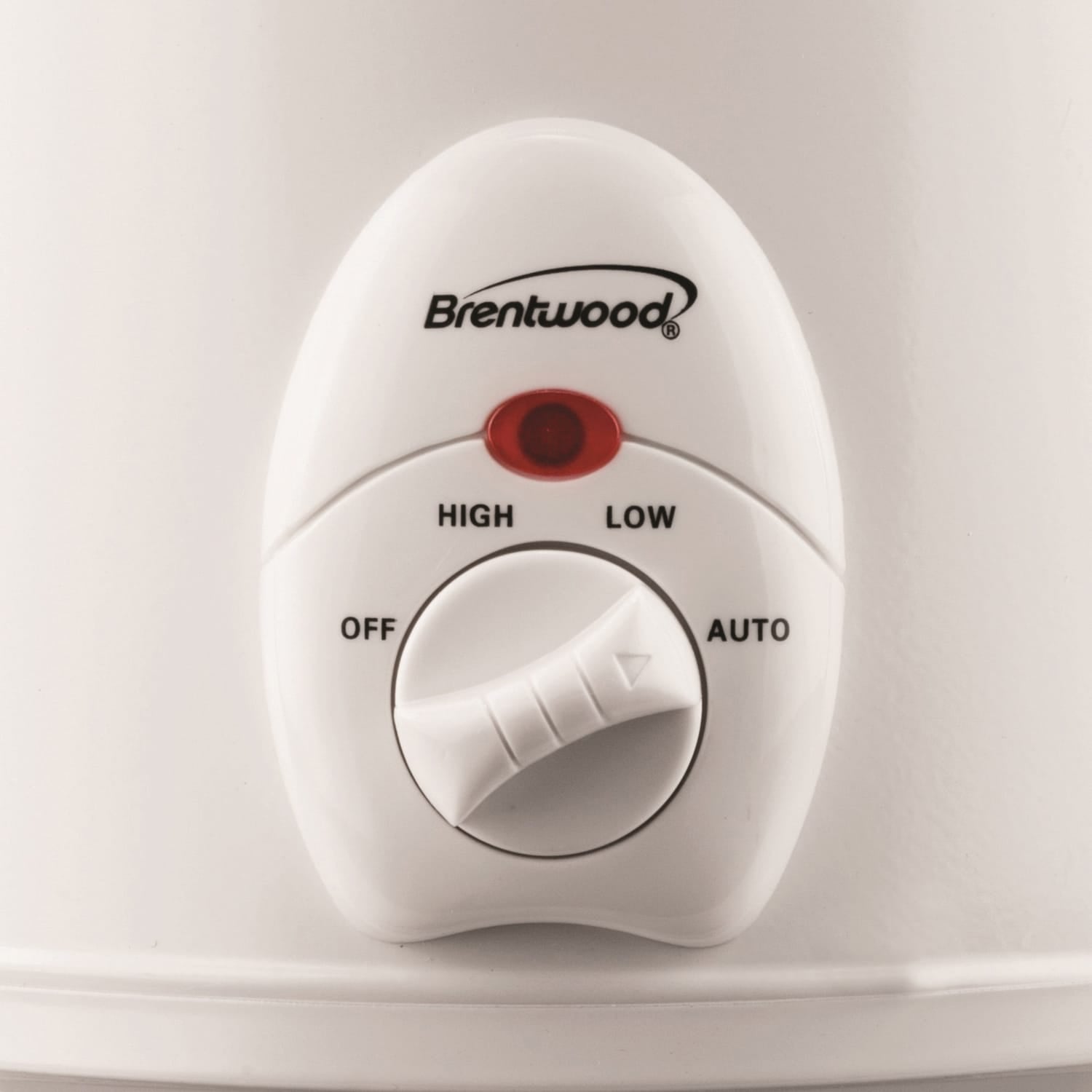 Brentwood 3-Qt. 170-Watt Slow Cooker, White