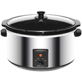 Brentwood 8-Qt. 360-Watt Stainless Steel Slow Cooker