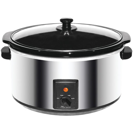 Brentwood 8-Qt. 360-Watt Stainless Steel Slow Cooker