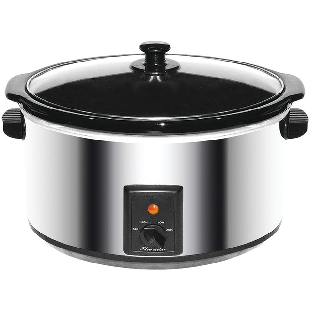 Brentwood 8-Qt. 360-Watt Stainless Steel Slow Cooker