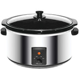 Brentwood 8-Qt. 360-Watt Stainless Steel Slow Cooker