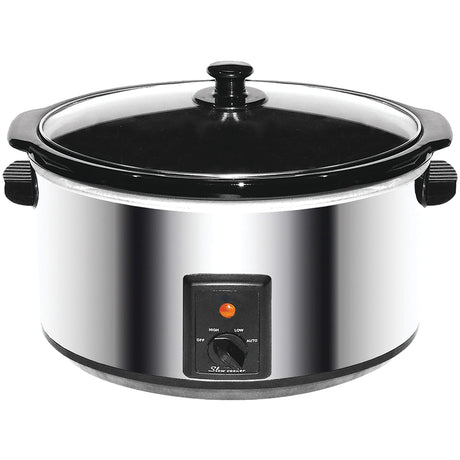 Brentwood 8-Qt. 360-Watt Stainless Steel Slow Cooker