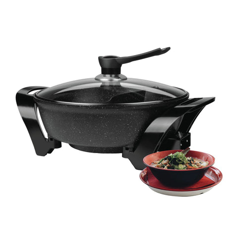 Brentwood 1600-Watt Electric Non-Stick Shabu Shabu Hot Pot