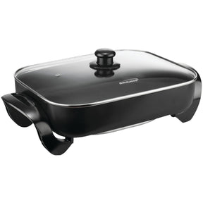 Brentwood 16-In. 1400-Watt Nonstick Electric Skillet with Glass Lid