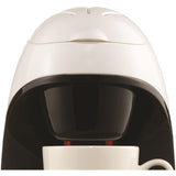 Brentwood Single-Serve Drip Coffee Maker with Ceramic Mug, White