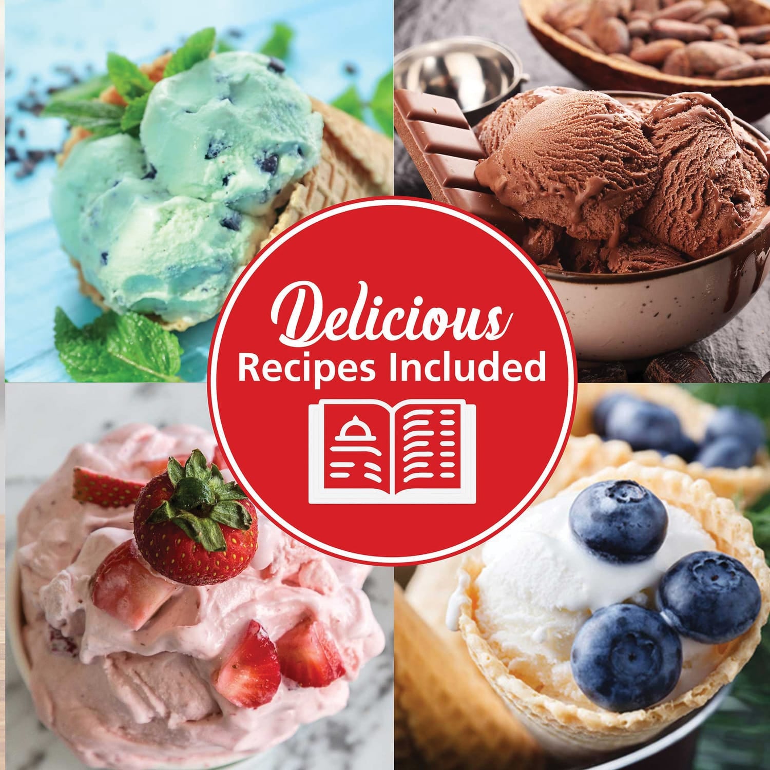 Brentwood Just For Fun 1-Qt. Ice Cream and Sorbet Maker