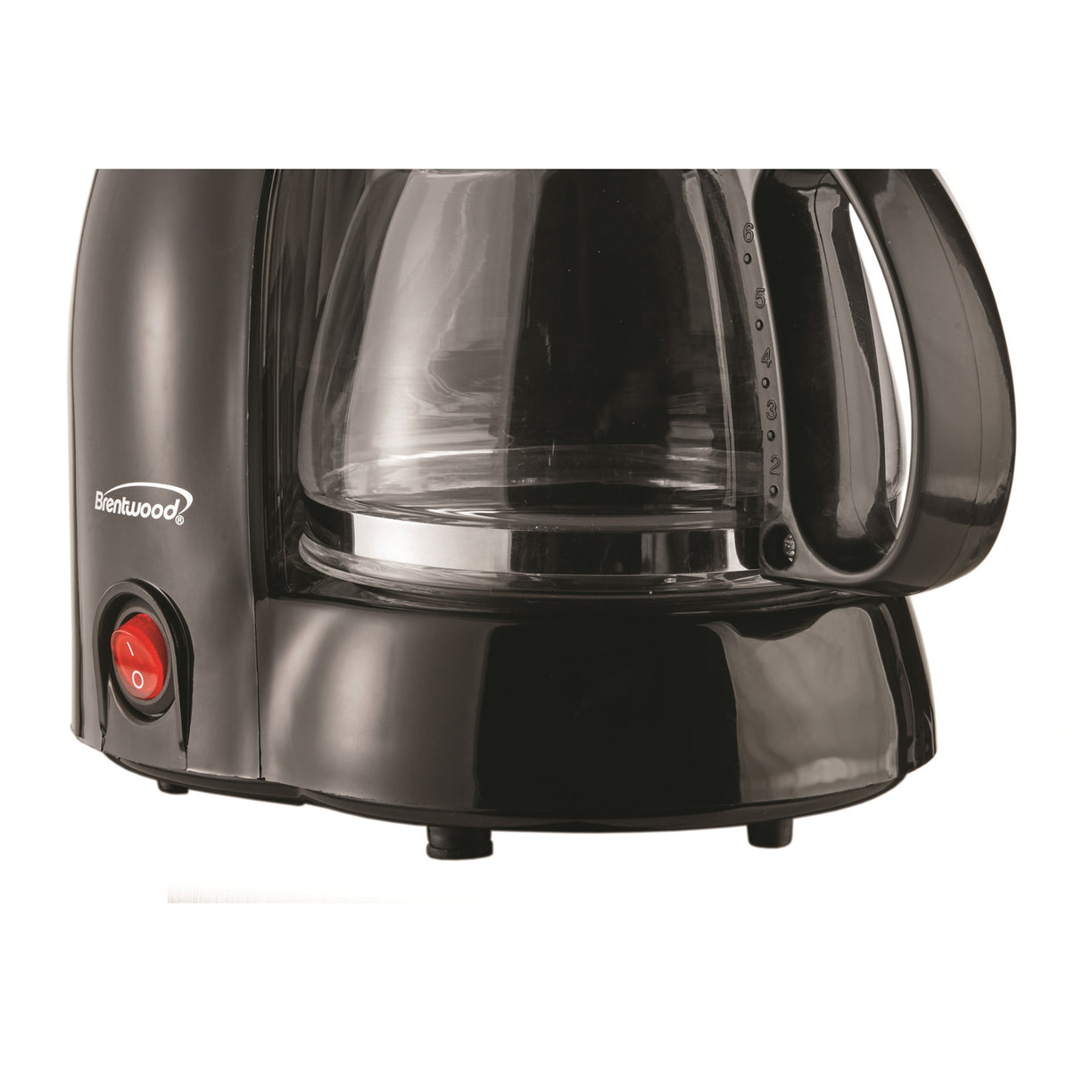 Brentwood 650-Watt 4-Cup Coffee Maker, Black