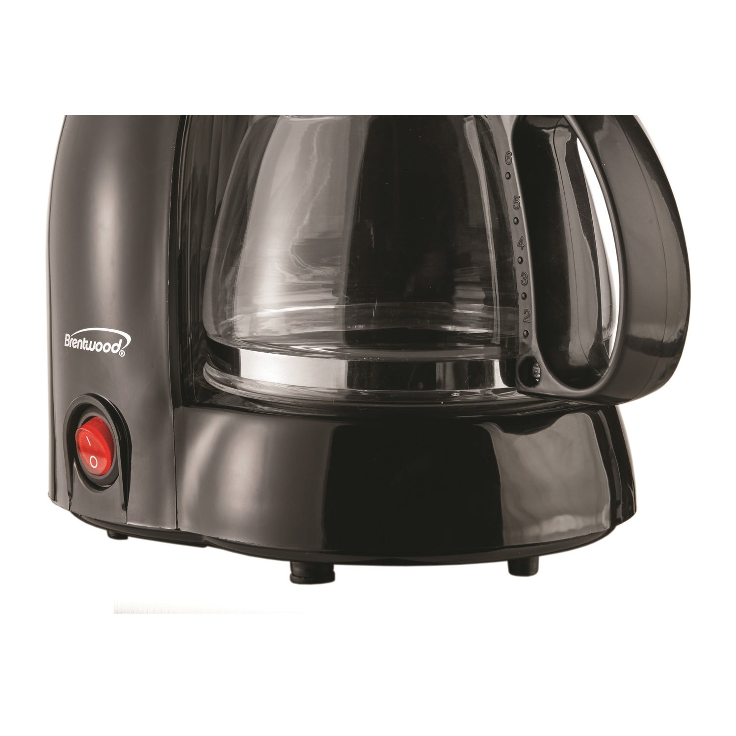 Brentwood 650-Watt 4-Cup Coffee Maker, Black