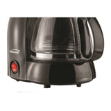 Brentwood 650-Watt 4-Cup Coffee Maker, Black