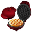 Brentwood 400-Watt 5-In. Non-Stick Mini Waffle Maker, Red