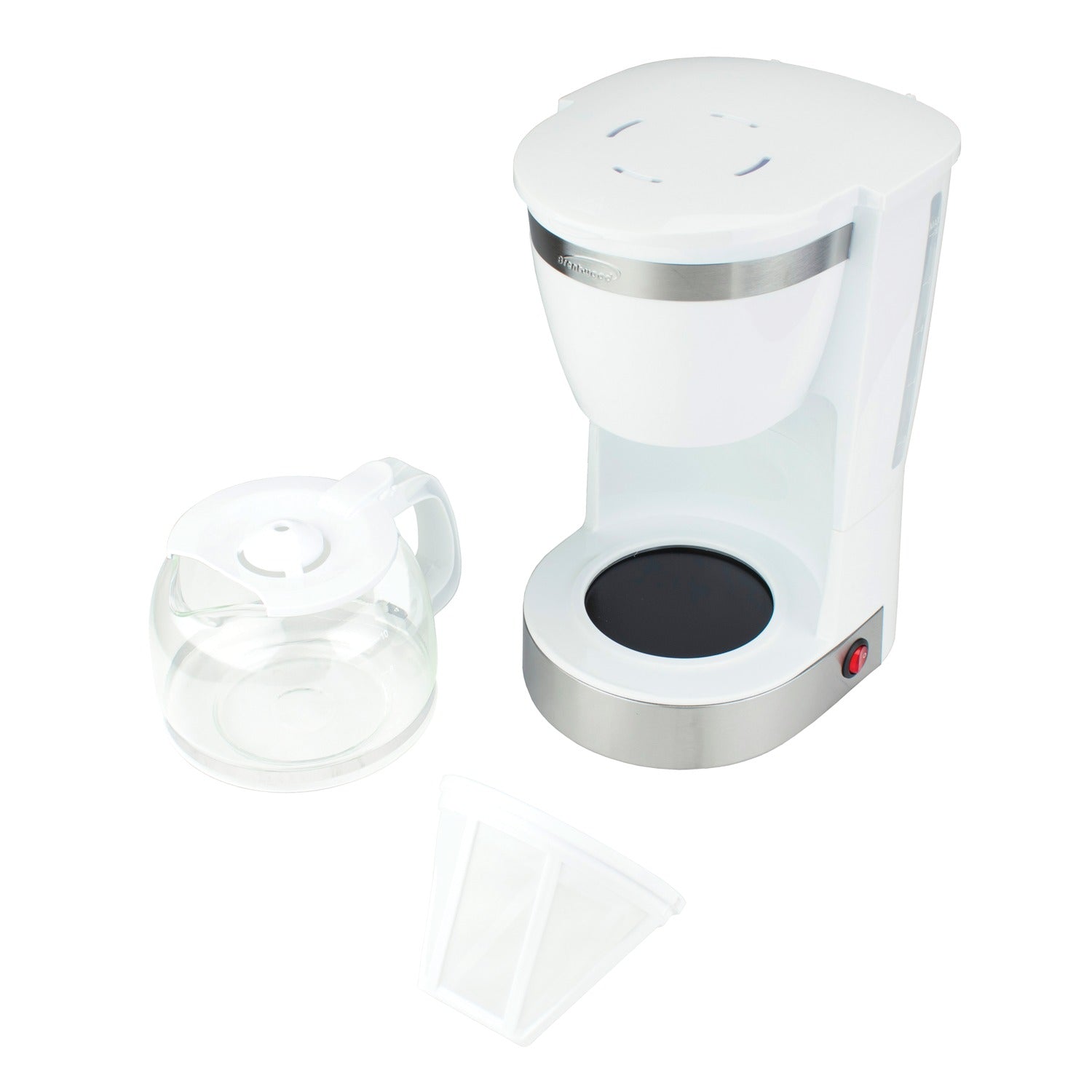 Brentwood 12-Cup Coffee Maker, White