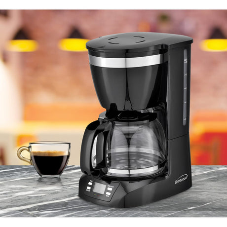 Brentwood 10-Cup Digital Coffee Maker, Black