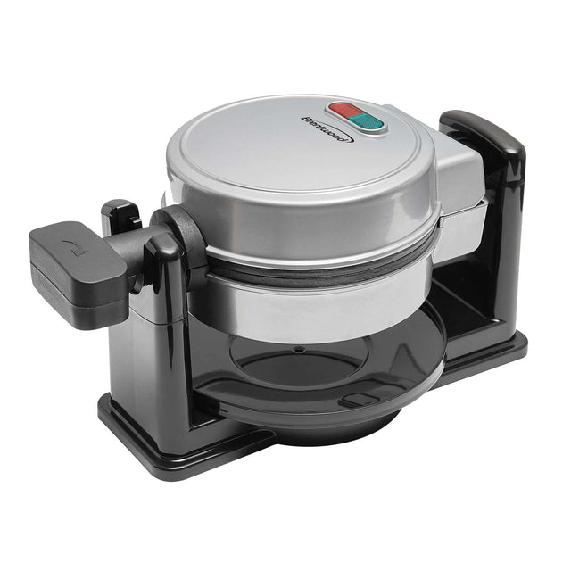 Brentwood TS-231S Electric Belgian Waffle Maker, Silver