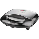 Brentwood Nonstick Compact Dual Sandwich Maker, Black