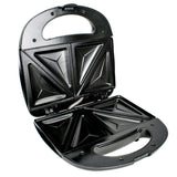 Brentwood Nonstick Compact Dual Sandwich Maker, Black