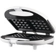 Brentwood Nonstick Dual Waffle Maker, White