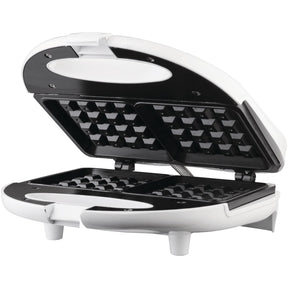 Brentwood Nonstick Dual Waffle Maker, White
