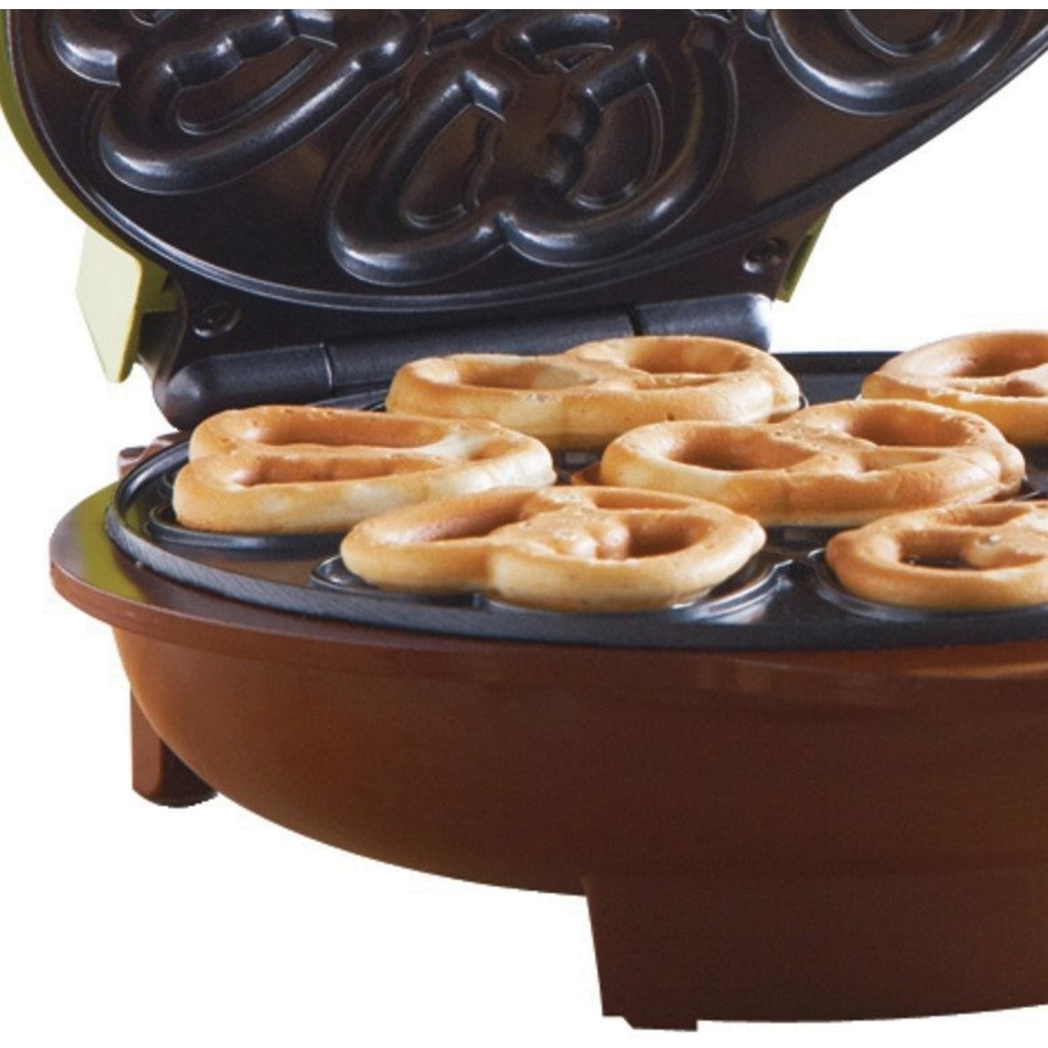 Brentwood Just For Fun Electric 6-Hole Nonstick Mini Pretzel Maker