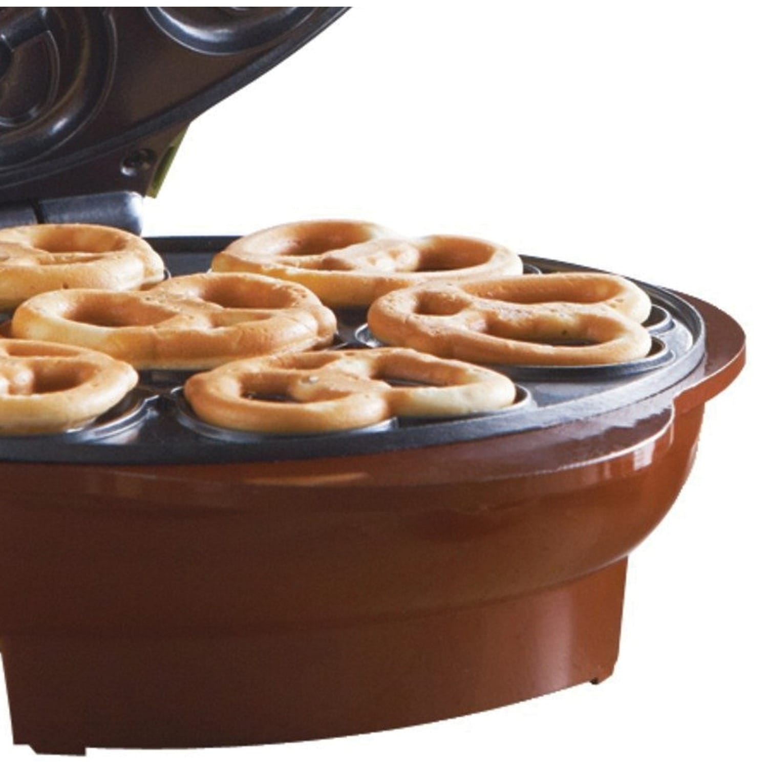 Brentwood Just For Fun Electric 6-Hole Nonstick Mini Pretzel Maker