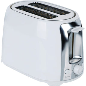 Brentwood 2-Slice Cool-Touch Toaster with Extra-Wide Slots, White