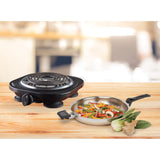 Brentwood 1000-Watt Single Electric Burner, Black