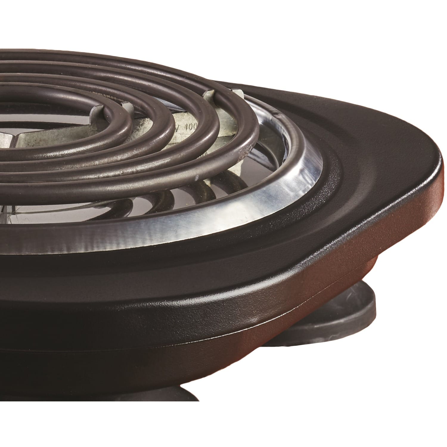 Brentwood 1000-Watt Single Electric Burner, Black
