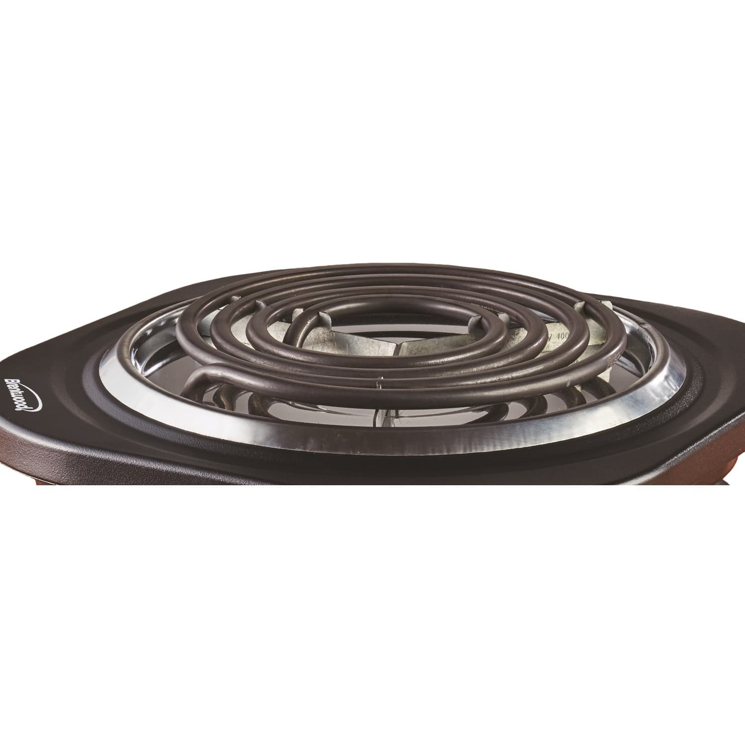 Brentwood 1000-Watt Single Electric Burner, Black
