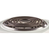 Brentwood 1000-Watt Single Electric Burner, White